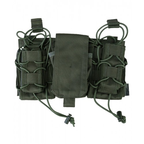 Modular Fast Rig (OD), The modular fast rig is manufactured by Kombat UK, and is a MOLLE panel designed to carry a large amount of gear in a small compact system
